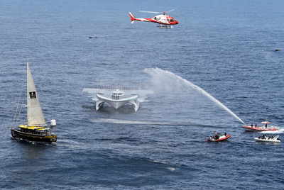 太陽エネルギー船「プラネット・ソーラー」、世界一周航海を達成