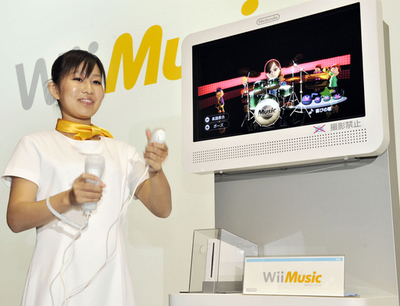 任天堂、新作ゲーム「Wii Music」を発表 同ジャンルのゲームを追撃
