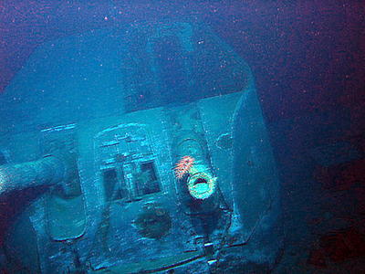66年ぶりに発見の第2次大戦中の豪軍艦「シドニー」の写真公開