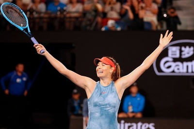 シャラポワが前回女王ウォズニアッキ下し全豪16強入り、次戦は地元の星と