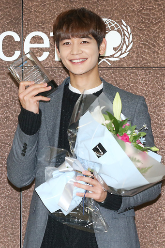 SHINeeのミンホ、ユニセフキャンペーンのPR大使に就任