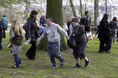こんなに見つけたよ！イースターエッグ ベルギー