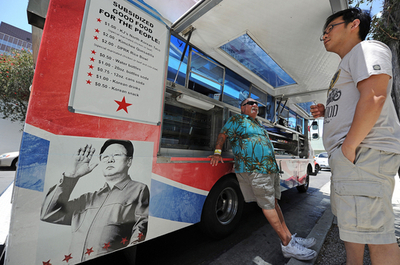 LAに北朝鮮のトラック屋台が出現？半額以下の価格の秘密