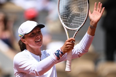 シフィオンテク31連勝、他の上位10シードは全員敗退 全仏OP