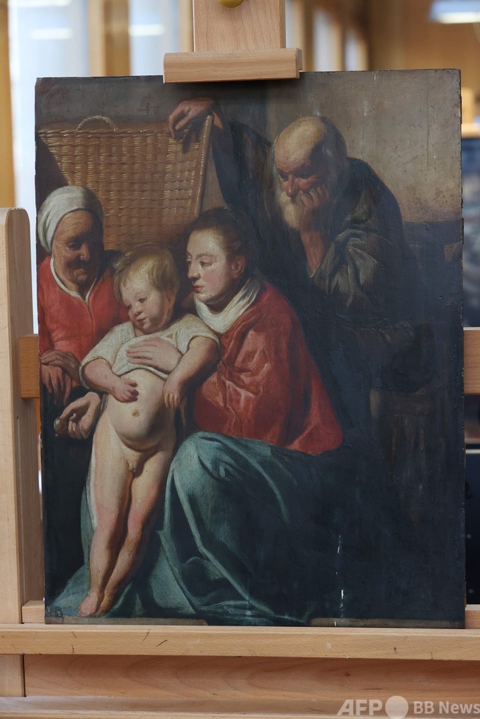 公会堂に長年飾られていた絵画 ヨルダーンス作品と判明 ベルギー 写真6枚 国際ニュース Afpbb News