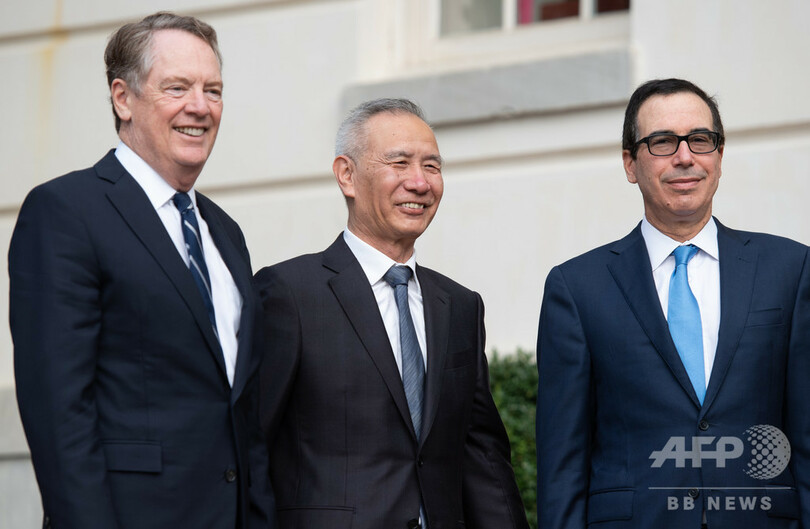 米中が貿易交渉で「原則合意」、中国商務省 電話会談で真剣に協議