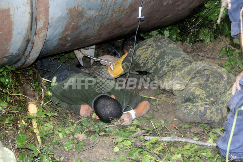 米国に向かう移民が乗った貨物列車が脱線、6人死亡 メキシコ