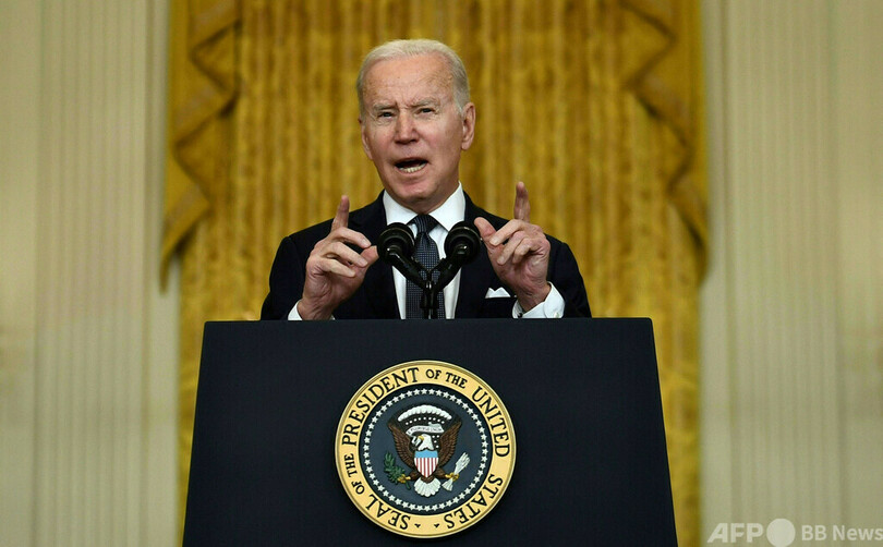 米大統領「ロシアに責任取らせる」 軍事作戦を非難