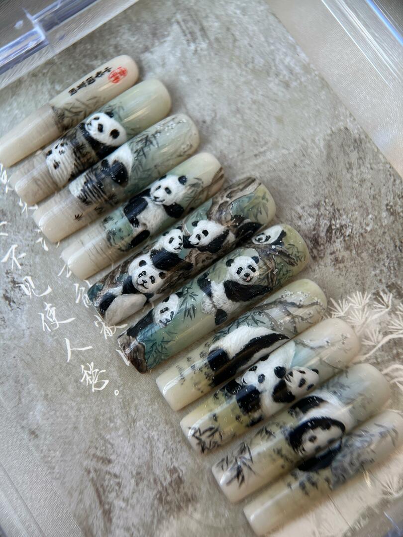 手作りネイルチップで地域振興　中国江蘇省東海県、年産１億５千万組