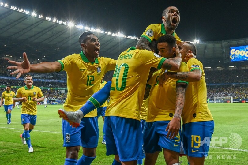 ブラジルがコパ アメリカ決勝進出 メッシはまたもタイトルに届かず 写真枚 国際ニュース Afpbb News