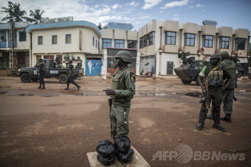 中央アフリカでデモ参加者3人が死亡