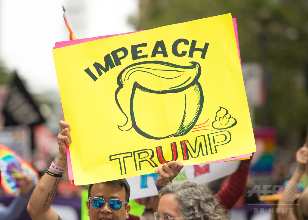 米民主党議員、トランプ氏の弾劾案提出 「司法妨害」を批判 米民主党議員、トランプ氏の弾劾案提出 「司法妨害」を批判
