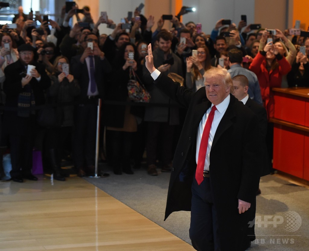 トランプ次期米大統領、票の再集計は「ペテン」 トランプ次期米大統領、票の再集計は「ペテン」