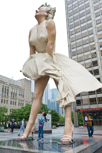 シカゴの巨大マリリン・モンロー、カリフォルニアへお引っ越し 写真30