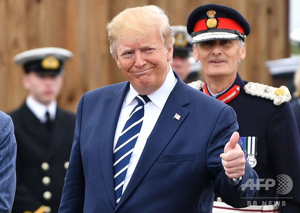 トランプ氏、次期選挙で「外国から情報あればもらう」と発言 トランプ氏、次期選挙で「外国から情報あればもらう」と発言