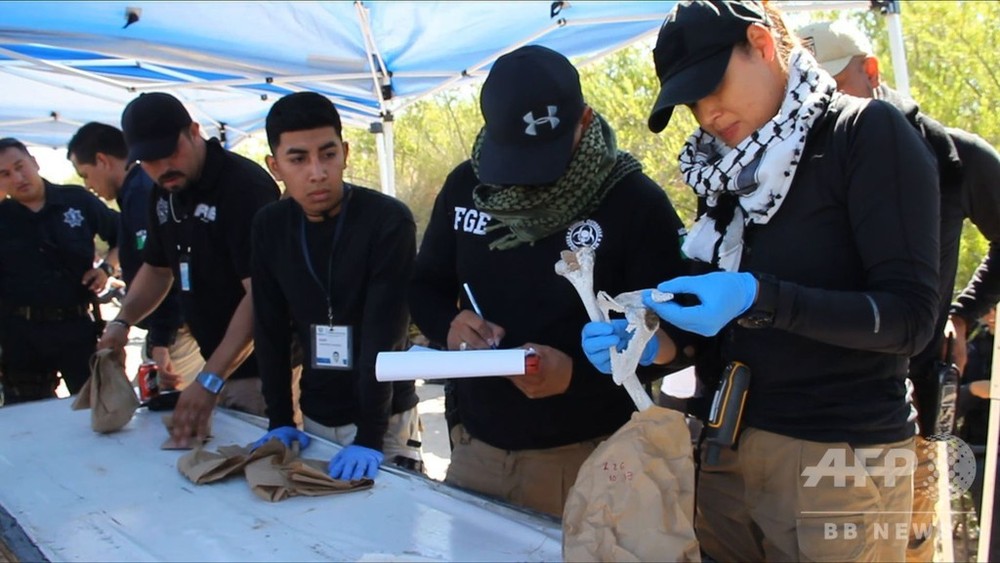動画 メキシコ検察 集団墓地発見の砂漠で調査 人骨探す 写真1枚 国際ニュース Afpbb News