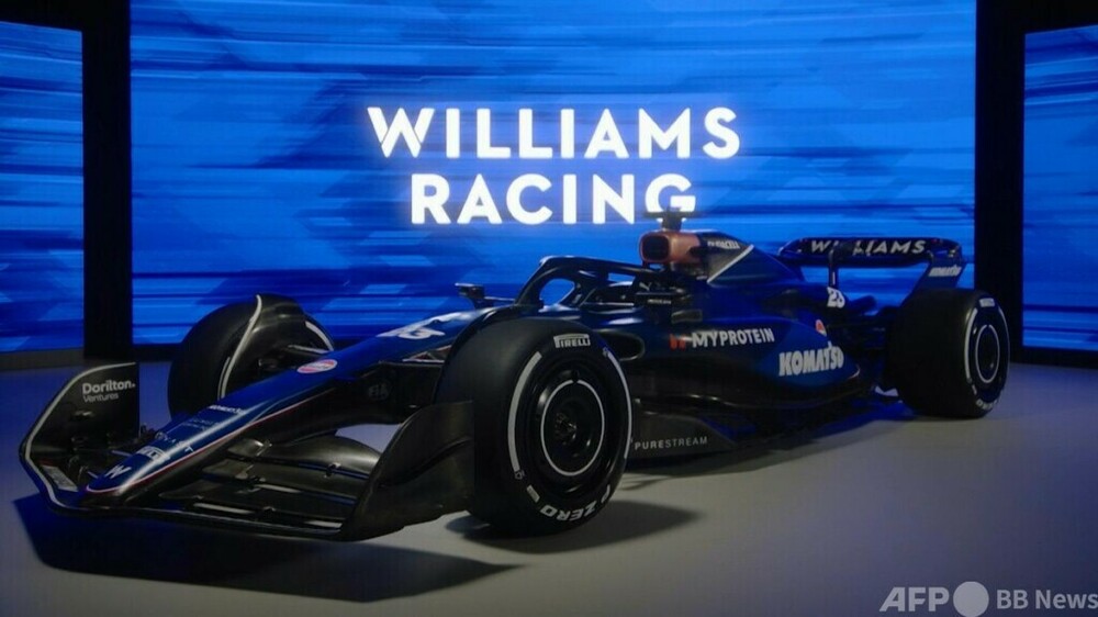動画:ウィリアムズ、新車「FW46」のカラーリングを発表 写真1枚 国際ニュース:AFPBB News