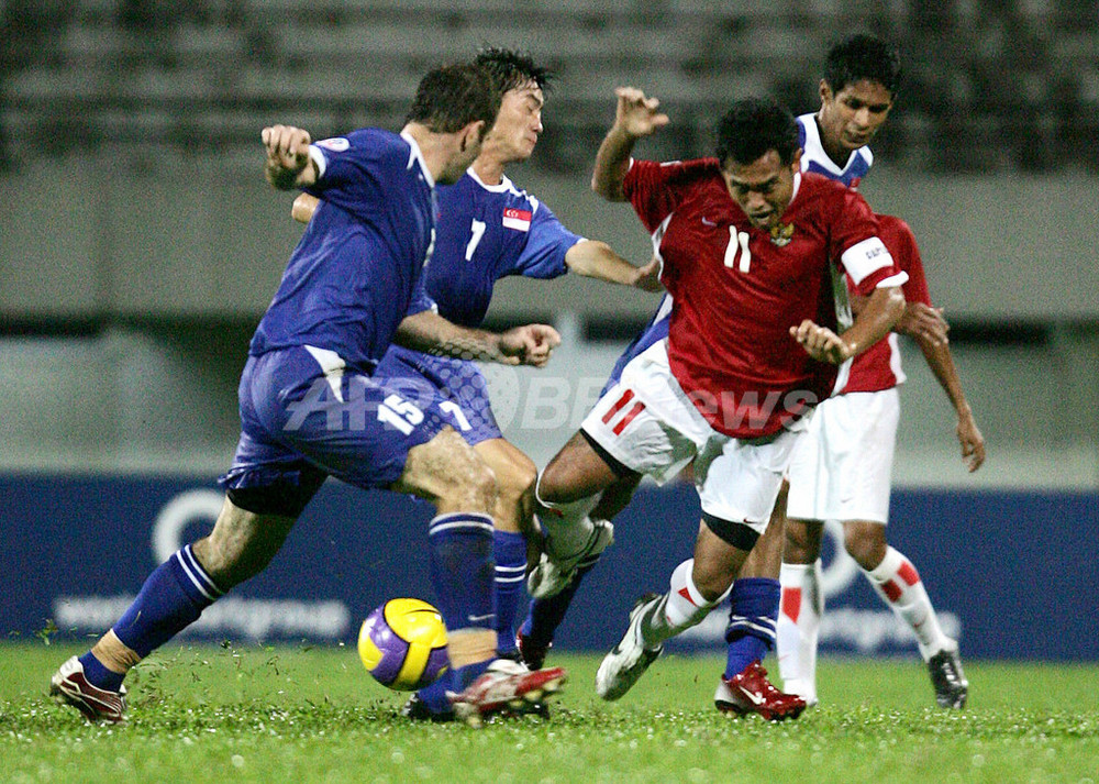 <サッカー ASEANチャンピオンシップ>シンガポール インドネシアと引き分ける シンガポール 写真4枚 国際ニュース:AFPBB News