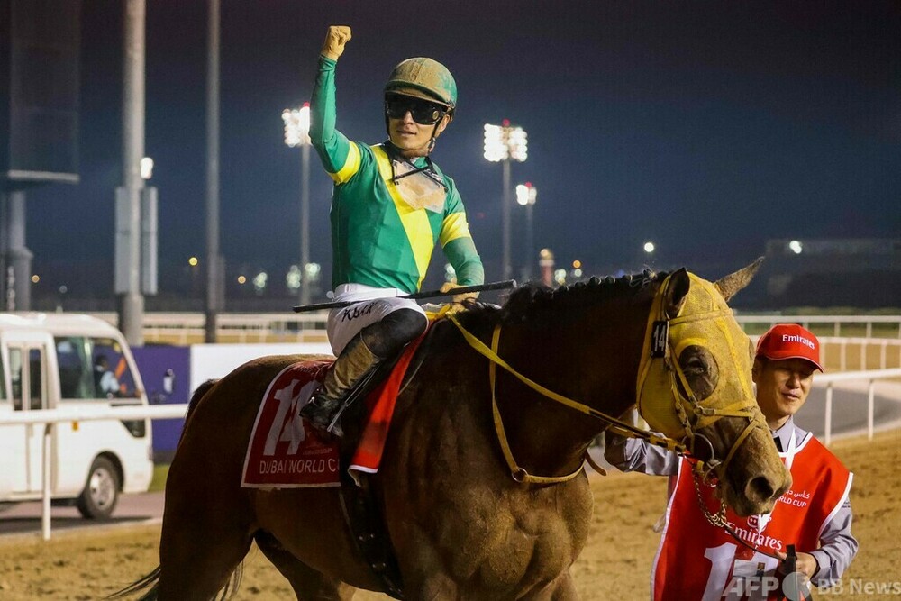 ウシュバテソーロがドバイWC優勝、日本馬3勝 ドバイ国際競走 写真11枚