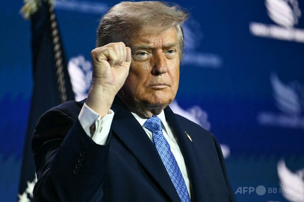 トランプ氏、民主党を「神を信じぬ共産主義者」と批判 キリスト教右派向けの演説で