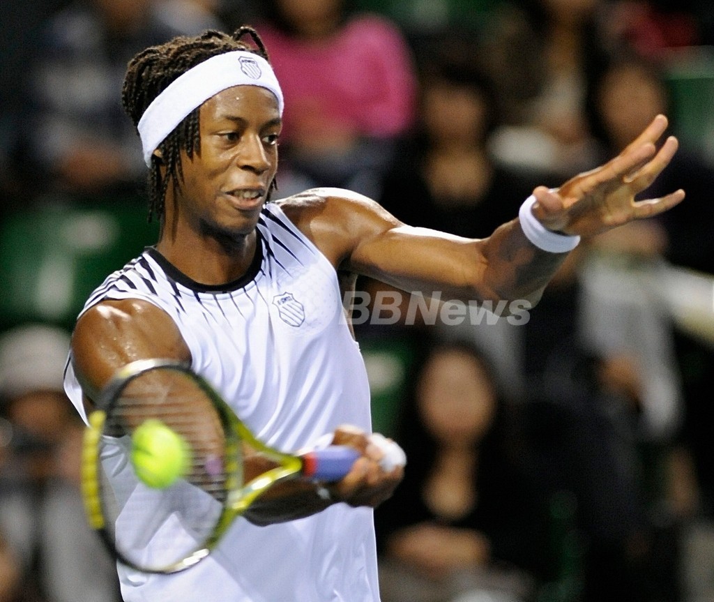 決勝はナダルとモンフィス 楽天オープン 写真4枚 ファッション