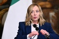 イタリアのジョルジャ・メローニ首相（2024年6月24日撮影）。(c)Tiziana FABI / AFP