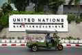 タイ首都バンコクにある国連事務所（2019年1月8日撮影）。(c)Lillian SUWANRUMPHA / AFP