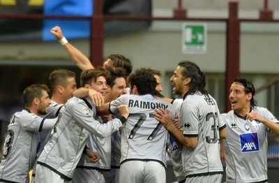 インテル、アタランタに敗れる