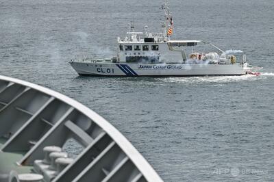 尖閣諸島周辺の領海に中国船2隻侵入 海上保安庁、退去させたと発表