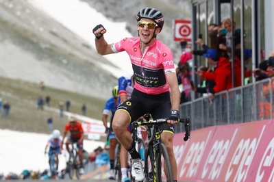 総合首位イェーツがジロ第9S制す、フルームは大きく遅れる