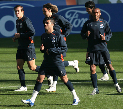 FCポルト マルセイユ戦に向けて最終調整