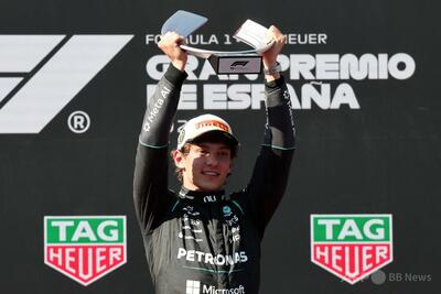 アントネッリ連勝、幸運も手伝いスペインGP制覇