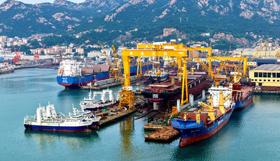 中国造船業の主要3指標、世界シェアで引き続き首位を維持