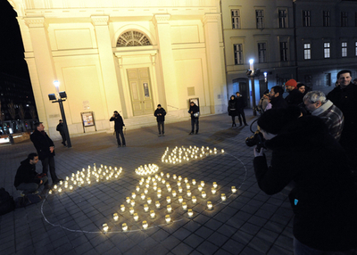 世界各地で原発に「ノー！」、福島原発事故から1年