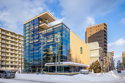 北海道初※1、省エネルギー設計のみで実現したNearly ZEBオフィス竣工～環境性能の向上と地域資源の活用を両立、北海道産トドマツを構造材に採用した寒冷地モデル～