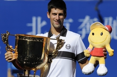 ジョコビッチが連覇、中国オープン