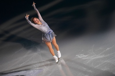 樋口、島田らがエキシビで華麗な舞い フィギュアGPフランス杯