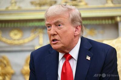 トランプ氏、ウクライナ問題で中国への経済的圧力を欧州に呼びかけ