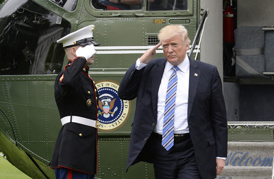 トランプ米大統領、ミサイル発射受け北朝鮮への制裁強化呼び掛け