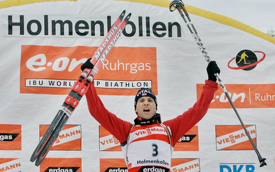 ＜バイアスロン 06-07W杯・第8戦＞男子15キロメートル・マススタート、ビョルンダーレンが今シーズン2勝目をマーク - ノルウェー