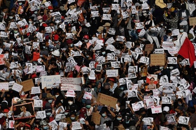 【写真特集】ミャンマー 拡大する抗議デモ 写真62枚 国際 ...