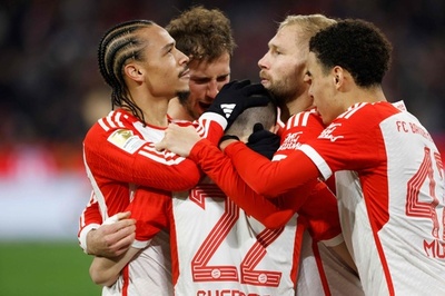 バイエルンがウニオンに勝利、ザネの顔つかんだ敵将は退席処分