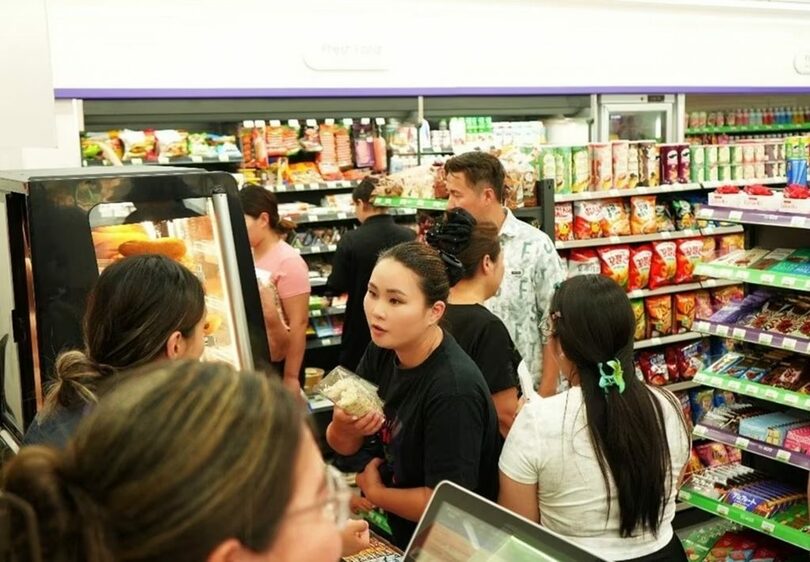 モンゴルに出店したCU店舗＝BGFリテール(c)news1