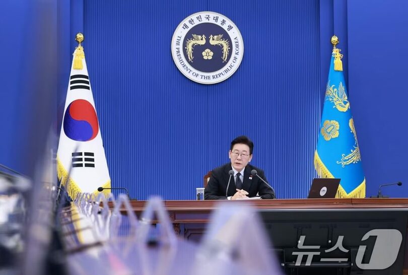 韓国のイ・ジェミョン（李在明）大統領(c)news1