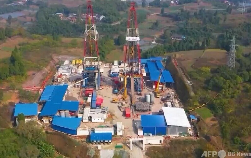 中国の四川盆地で3878億立方メートルのシェールガス資源を発見