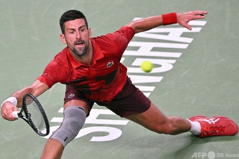 ジョコ、ツアー通算100勝王手 シナーとの上海マスターズ決勝へ