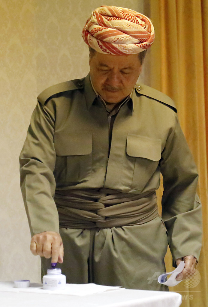 クルド自治政府、独立問う住民投票の結果を「凍結」する意向表明 クルド自治政府、独立問う住民投票の結果を「凍結」する意向表明