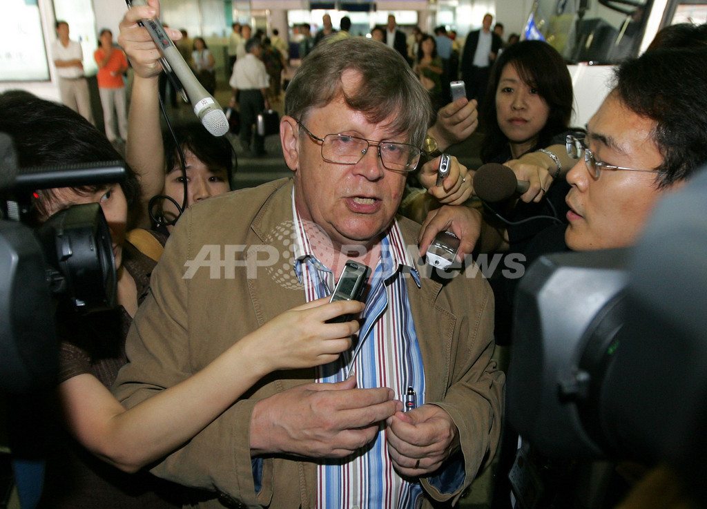 北朝鮮核査察のIAEA次長、北京到着 北朝鮮核査察のIAEA次長、北京到着