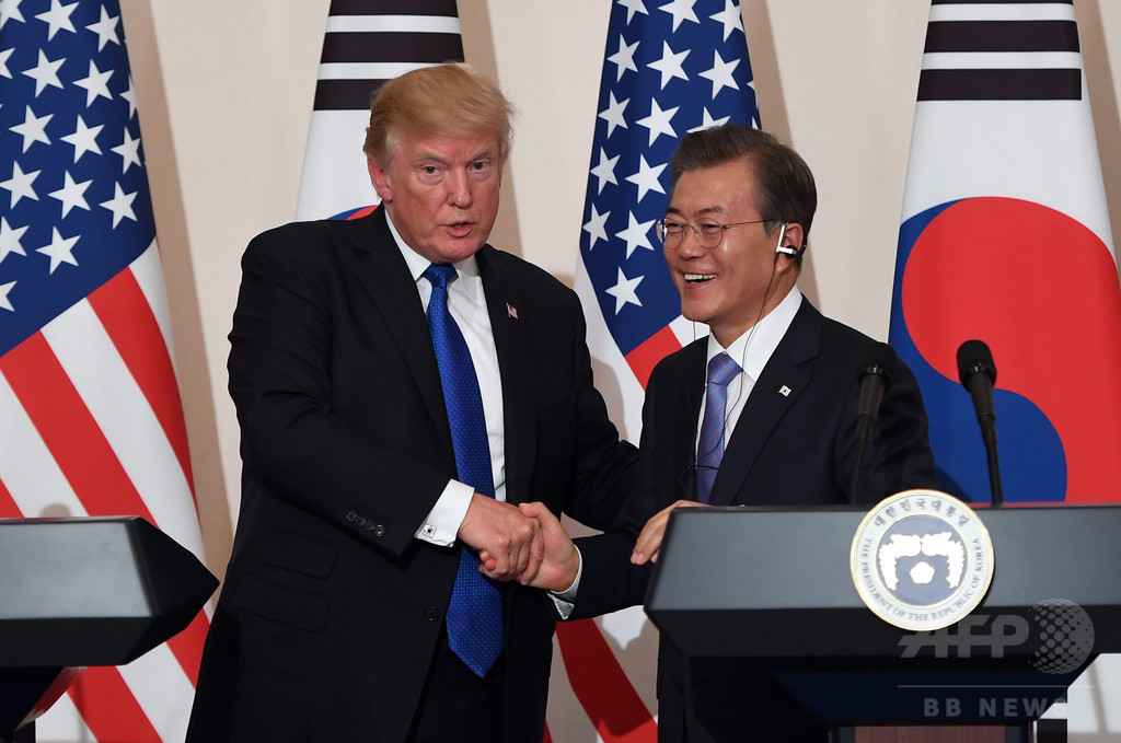 「北朝鮮の明るい未来は可能」 米韓首脳、電話会談で強調 「北朝鮮の明るい未来は可能」 米韓首脳、電話会談で強調