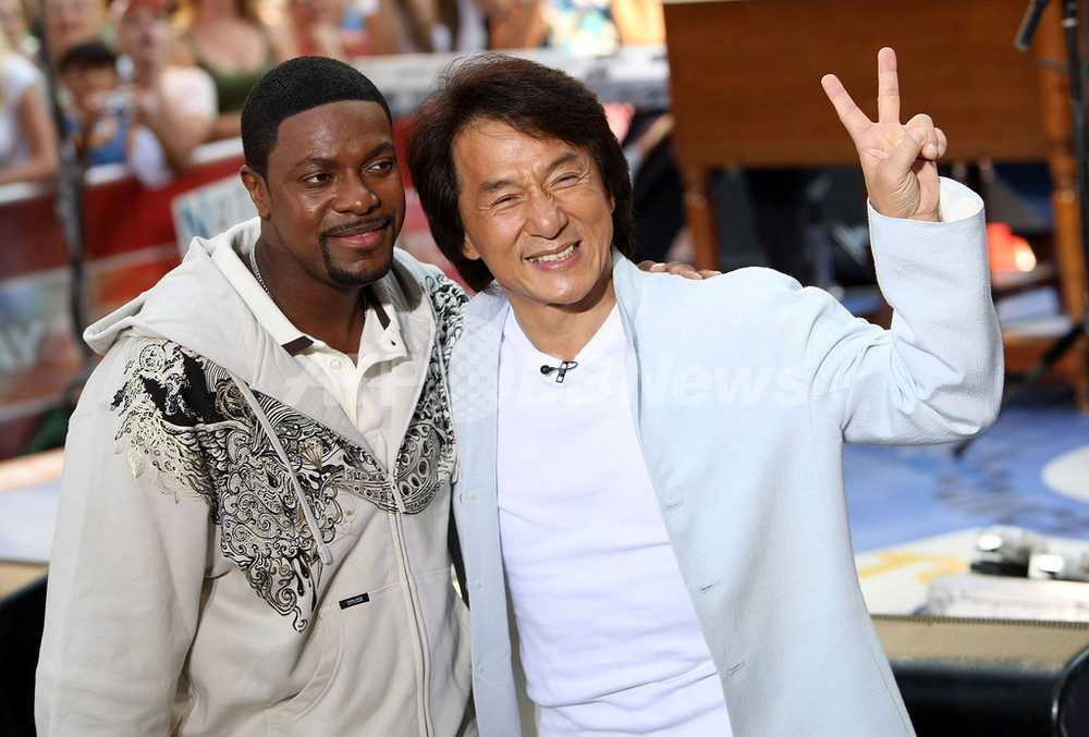 ジャッキー・チェンとクリス・タッカー「Today Show」のコンサート